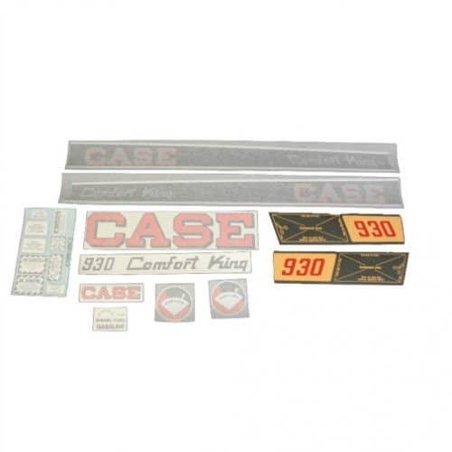 100484 | Case Decal Set | 930 LP 8 sp CK with Screen with DOM | Vinyl | Case 930 |