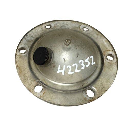 Used Mid-Roller Idler Wheel Clear Plastic Cap W/Drain Plug fits Case IH 9370 9380 278895A1 K9340-R Used Mid-Roller Idler Wheel Clear Plastic Cap W/Drain Plug fits Case IH 9370 9380 278895A1 K9340-R