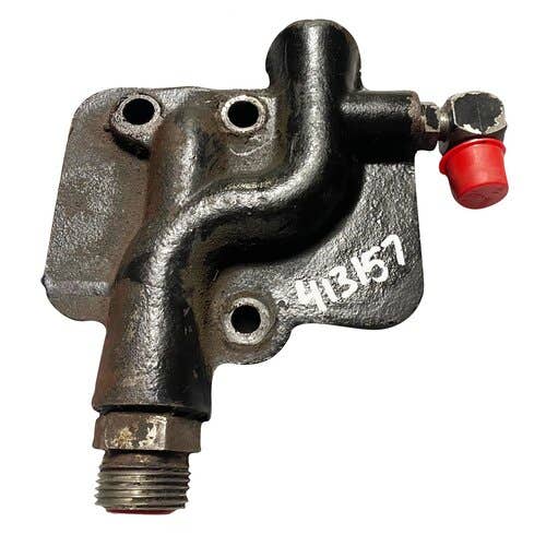 413157 | End Cover W/ Power Beyond Feature | Left Hand | Case IH MX180 MX200 MX220 MX240 MX270 |  | 304050A1, 304049A1