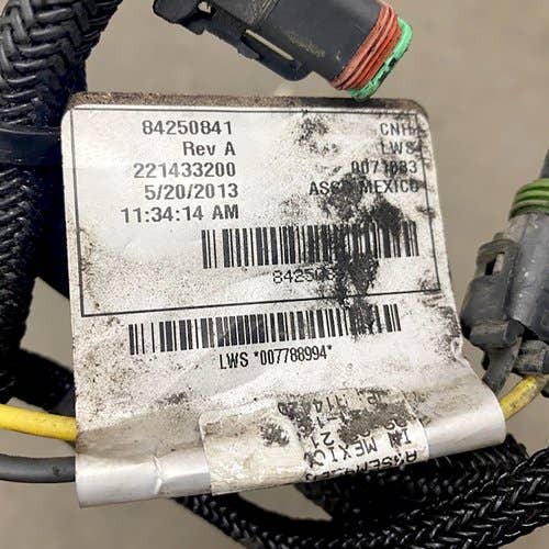 410457 | Hydraulics Wiring Harness | Case IH Steiger 580 Steiger 350 Steiger 370 Steiger 400 Steiger 420 Steiger 450 Steiger 470 Steiger 500 Steiger 550 Steiger 600 Steiger 620 |  | 84250841