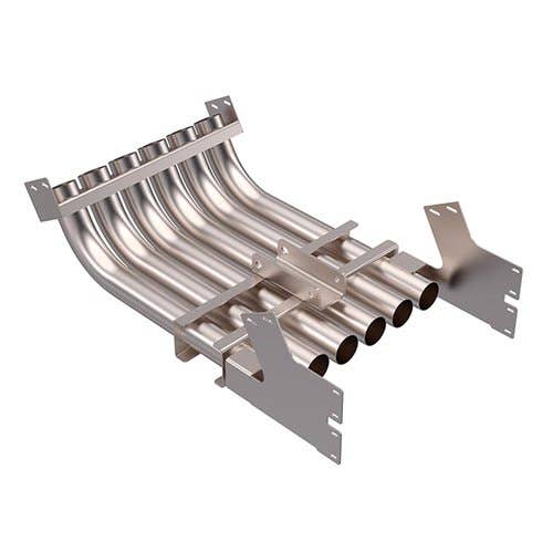 Romafa® Stainless Steel Center Tube Manifold - 6 Run fits John Deere 787 fits Flexi-Coil 1330 GH-717