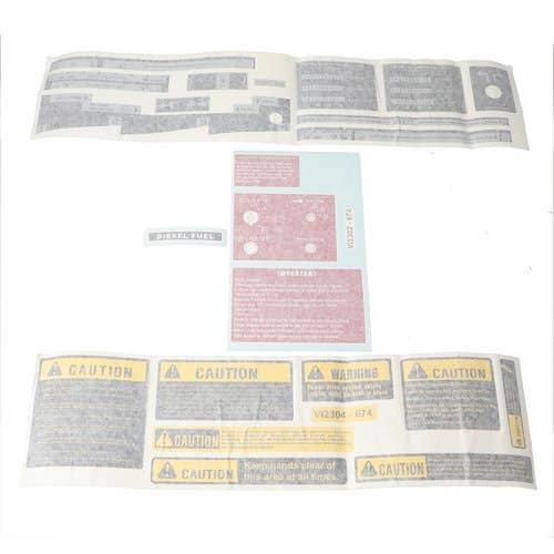 Chassis Decal Set - Vinyl fits International 454 674 Chassis Decal Set - Vinyl fits International 454 674