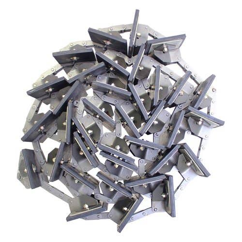 163730 | Clean Grain Elevator Chain with Paddles | Case IH AFX8010 7010 7120 7230 8010 8120 8230 9120 9230 |  | 87281911