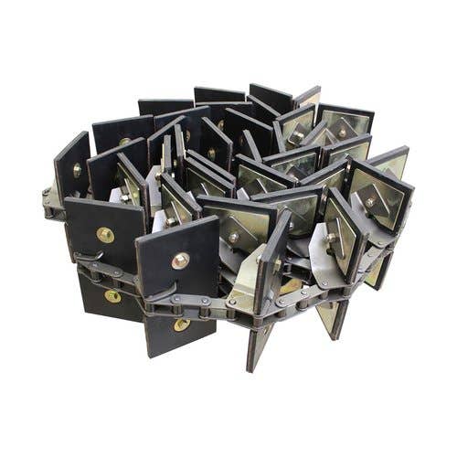 Clean Grain Elevator Chain with Rubber Paddles fits Case IH AFX8010 7010 7120 7130 8010 8120 8230 9120 9230 48089345 51621131 Clean Grain Elevator Chain with Rubber Paddles fits Case IH AFX8010 7010 7120 7130 8010 8120 8230 9120 9230 48089345 51621131