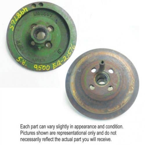498765 | Cleaning Fan Drive Pulley | John Deere CTS 9400 9500 9501 9600 |  | AH131248