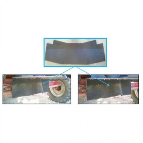 120428 | Cleaning Shoe Door Shield | Case IH 1644 1666 2144 2166 2344 2366 |  | 122639A4