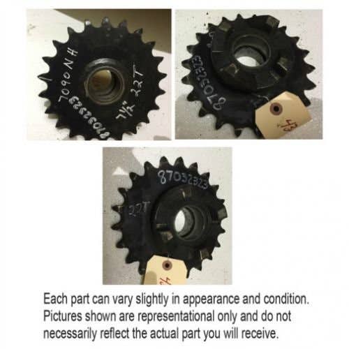 430471 | Clutch Drive Half and Sprocket Assembly | Case IH RB455 RB464 RB465 RB554 RB564 RB565 RBX461 RBX462 RBX463 RBX552 RBX553 RBX561 | New Holland BR740A BR750 BR750A BR770 BR770A BR780 BR780A BR7070 |  | 87032323 | 87032323 | 86601369 | 86601369