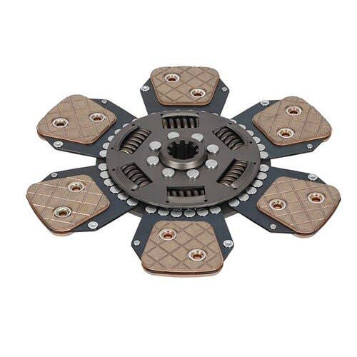Clutch Disc 6 Pad fits John Deere 1641 1641F 2040S 2140 2355N 2550 2555 2750 2755 2850 2855 2855N 2940 2950 2955 3040 3050 3140 3150 3350 3640 AL70272 Clutch Disc 6 Pad fits John Deere 1641 1641F 2040S 2140 2355N 2550 2555 2750 2755 2850 2855 2855N 2940 2950 2955 3040 3050 3140 3150 3350 3640 AL70272