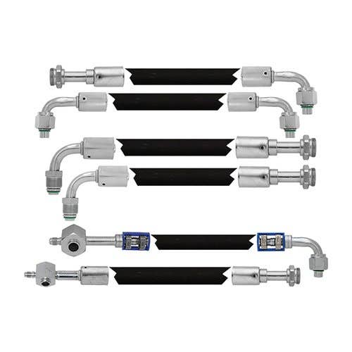 Complete Hose Kit - 6 Hoses fits Massey Ferguson 3670 3680 3690 Complete Hose Kit - 6 Hoses fits Massey Ferguson 3670 3680 3690