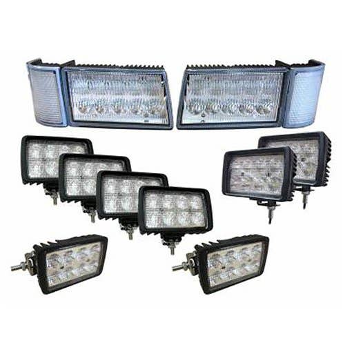 Complete LED Conversion Light Kit fits Case IH MX110 MX120 MX135 MX150 MX170 178312A1 178313A1 178321A1 20-1730T91 92269C1 178345A1 87435762 92266C1 Complete LED Conversion Light Kit fits Case IH MX110 MX120 MX135 MX150 MX170 178312A1 178313A1 178321A1 20-1730T91 92269C1 178345A1 87435762 92266C1