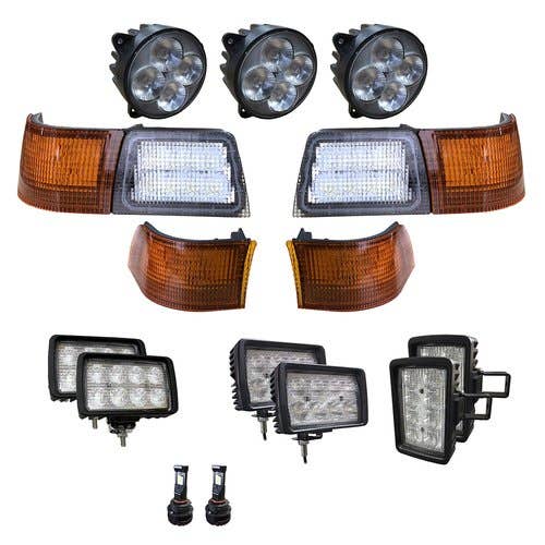 Complete LED Conversion Light Kit fits Case IH Magnum 215 Magnum 235 Magnum 245 Magnum 275 Magnum 305 Magnum 335 MX215 MX245 MX275 MX305 87539115 Complete LED Conversion Light Kit fits Case IH Magnum 215 Magnum 235 Magnum 245 Magnum 275 Magnum 305 Magnum 335 MX215 MX245 MX275 MX305 87539115