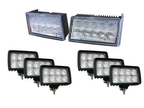 Complete LED Conversion Light Kit fits Case IH 3220 3230 4210 4230 4240 5120 5130 5140 5220 5230 5240 5250 196481C2 196482C2 92269C1 178345A1 87435762 Complete LED Conversion Light Kit fits Case IH 3220 3230 4210 4230 4240 5120 5130 5140 5220 5230 5240 5250 196481C2 196482C2 92269C1 178345A1 87435762