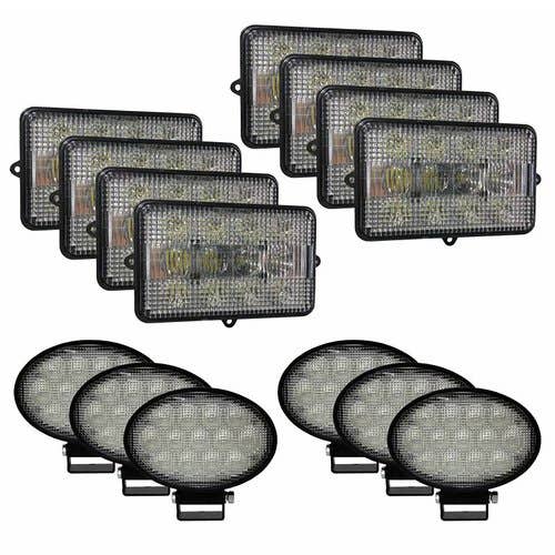 169395 | Complete LED Conversion Light Kit | John Deere 9400 9410 9450 9500 9510 9550 9550 SH 9560 9560 SH 9560 STS 9570 STS 9600 |  | AH159333 | AH159332 | AXE22879 | AH207788 | AXE16947 | AH128328 | AH128327 | AH204679 | AH204481 | AH205072 | AXE40244