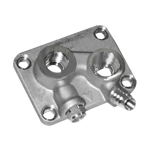 Compressor Manifold - OE with Pressure Relief Valve fits John Deere 7600 7610 7700 7710 7800 7810 9100 9120 9200 9220 9300 9320 9400 9420 9520 RE69715
