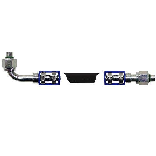Compressor to Condenser Hose fits Bobcat S550 S570 S590 T550 T590 7193995 Compressor to Condenser Hose fits Bobcat S550 S570 S590 T550 T590 7193995