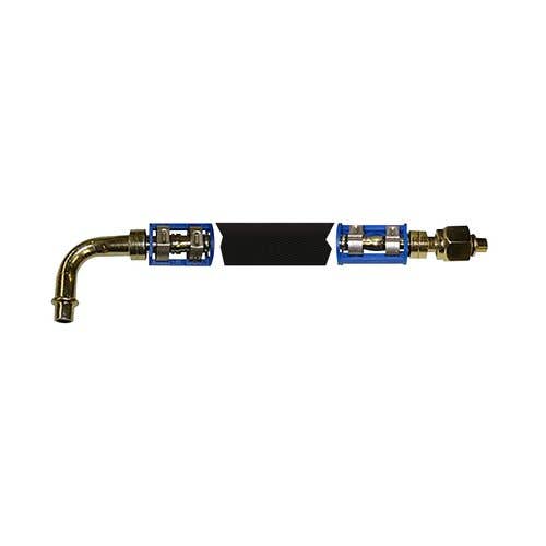 Compressor to Condenser Hose fits John Deere 6610 6650 6710 6750 6810 6850 6910 6950 7200 7300 AZ50911 AZ48790