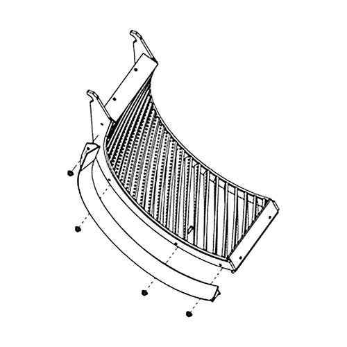 192546 | Concave | Front Helical | Case IH 1680 1682 1688 2188 2388 2577 2588 7088 7130 |  | CIHCH1680F | 418647A1-HB | AV100165