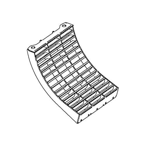 190302 | Concave - Right Hand | Skip Wire Corn/Bean | Case IH AFX8010 7010 7120 8010 8120 9120 |  | 87612841 | 87109201