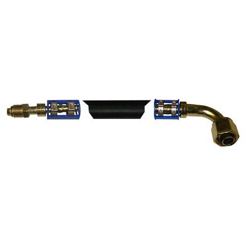 Condenser to Receiver Drier Hose - All Rubber fits John Deere 8120 8120T 8220 8220T 8320 8320T 8420 8420T 8520 8520T 4920 RE218420 Condenser to Receiver Drier Hose - All Rubber fits John Deere 8120 8120T 8220 8220T 8320 8320T 8420 8420T 8520 8520T 4920 RE218420