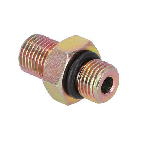177622 | Connector Fitting - Power Steering Cylinder | Kioti CK20 CK25 CK27 CK30 CK35 DK35 DK40 DK45 DK50 DK55 DK75 DS3510 DS4110 DS4110 HS DS4510 MEC2200GW |  | T4620-66161 | T4720-37191
