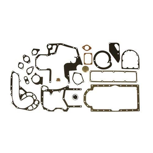 Conversion Gasket Set - Lower fits International Hydro 84 100 544 585 664 674 784 885 2544 574 584 684 685 884 100 1967011C1 fits McCormick 3228431R92