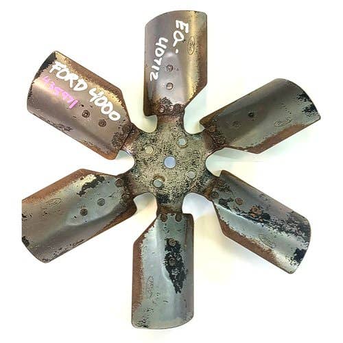 Used Cooling Fan - 6 Blade fits Ford 420 445 515 531 532 535 540 545 550 555 6500 2100 4100 4110 4410 4500 4600 4610 5100 5200 6500 532 D9NN8600AA Used Cooling Fan - 6 Blade fits Ford 420 445 515 531 532 535 540 545 550 555 6500 2100 4100 4110 4410 4500 4600 4610 5100 5200 6500 532 D9NN8600AA