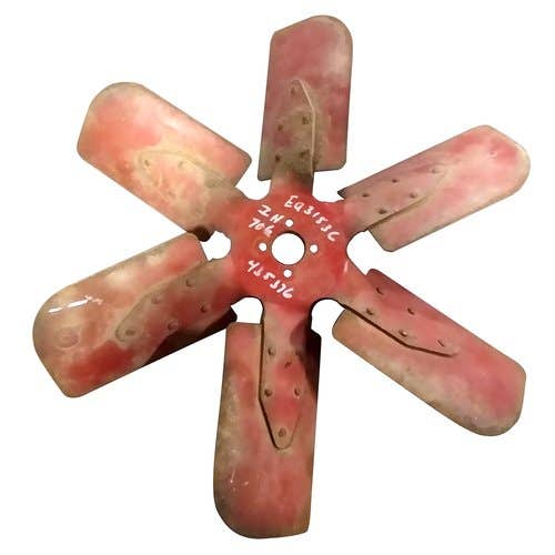 Used Cooling Fan - 6 Blade fits International 544 656 664 2544 2656 2706 706 A173726 391199R91 528214R1 Used Cooling Fan - 6 Blade fits International 544 656 664 2544 2656 2706 706 A173726 391199R91 528214R1
