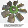 498463 | Cooling Fan - 8 Blade | John Deere 4640 4840 9940 | | AR85893 498463 | Cooling Fan - 8 Blade | John Deere 4640 4840 9940 | | AR85893
