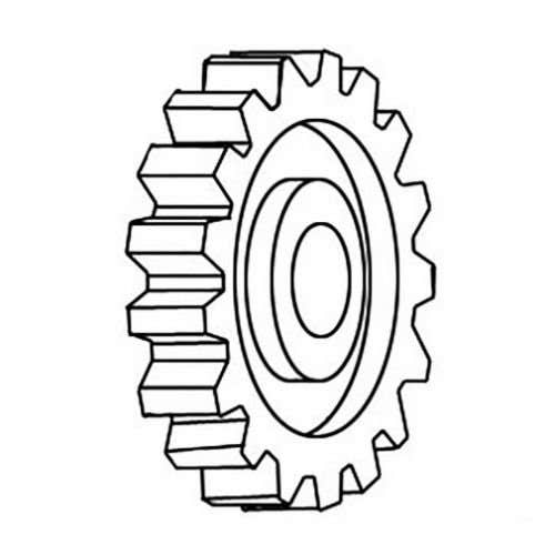Crankshaft Gear fits New Holland L779 fits Massey Ferguson 300 30 40 65 302 304 356 65 165 255 3165 30 40 302 304 356 3165 