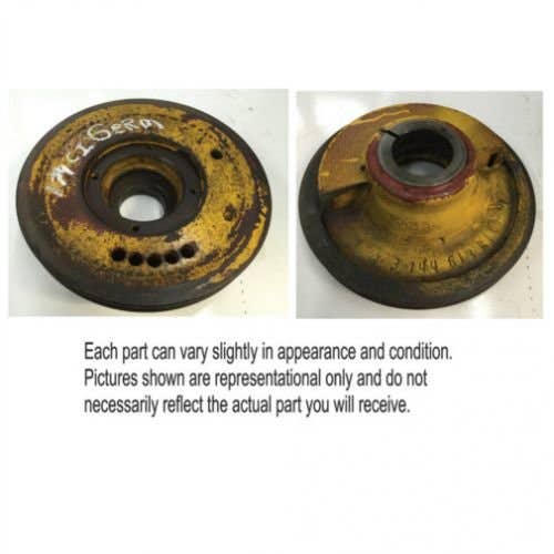 Used Crankshaft Pulley fits International D155 D179 3400 3400 284 484 485 3144613R1 fits Case IH 485 495 3220 1808484C1