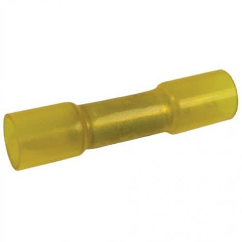 Crimp & Heat Shrink Butt Connector 12-10 Gauge - 5 Pack fits Wiring, Relays, Switches Terminals 