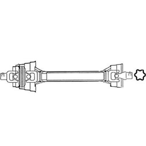 CV PTO Driveline 80 Degrees 1000 RPM 1-3/8 CV PTO Driveline 80 Degrees 1000 RPM 1-3/8