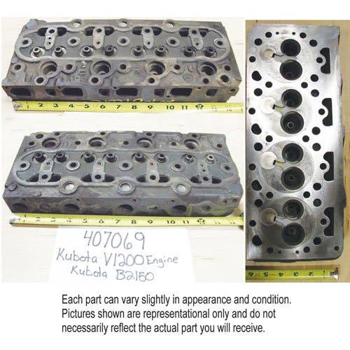407069 | Cylinder Head | Kubota B2150 B9200 |  | 15442-03040 | 15828-03040