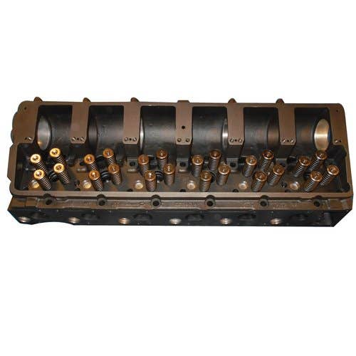 Remanufactured Cylinder Head with Valves fits John Deere 9300 6650 6750 6850 6950 9200 9300 9400 R136222 R115594