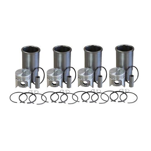 184099 | Cylinder Kit - 3-1/8" Overbore - 4 Cylinder Set | International | Farmall | IH A B BN C C113 C123 Super A 130 140 140 230 240 240 |