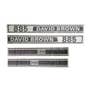 182622 | David Brown 885 Decal Set | David Brown 885 | | K947732 182622 | David Brown 885 Decal Set | David Brown 885 | | K947732
