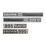 182623 | David Brown 995 Decal Set | David Brown 995 | | K949208 | K947734 182623 | David Brown 995 Decal Set | David Brown 995 | | K949208 | K947734