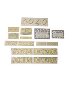 102311 | Decal Set - John Deere 40 | Vinyl | John Deere 40 |