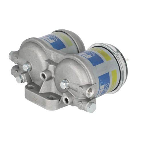 Diesel Fuel Filter Assembly - CAV type Double Filter 1/2 Diesel Fuel Filter Assembly - CAV type Double Filter 1/2