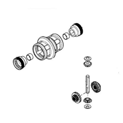 Differential Gear Kit - Carraro fits John Deere 5105 5205 5220 5225 5303 5320 5325 5403 5420 5425 5520 5525 5615 5715 RE204874 fits Carraro 68070 Differential Gear Kit - Carraro fits John Deere 5105 5205 5220 5225 5303 5320 5325 5403 5420 5425 5520 5525 5615 5715 RE204874 fits Carraro 68070
