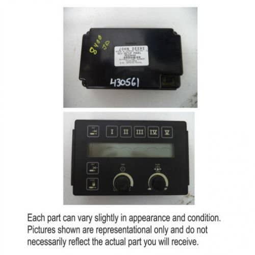 430561 | Digital Display | John Deere 8100 8100T 8110 8110T 8120 8120T 8200 8200T 8210 8210T 8220 8220T 8300 8300T 8310 8310T 8320 8320T 8400 8400T 8410 8410T 8420 8420T 8520 8520T 9100 9120 9200 9220 9300 9300 9300T 9320 |  | RE64583 | RE60928 | RE63440