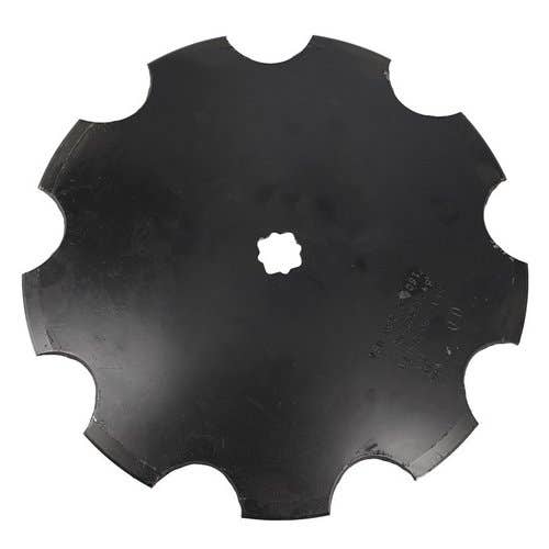 158715 | Disc Blade | 18" | Notched Edge | 7 Gauge | 1-1/8" Square x 1-1/4" Square Axle |  | 491 | 18070317N