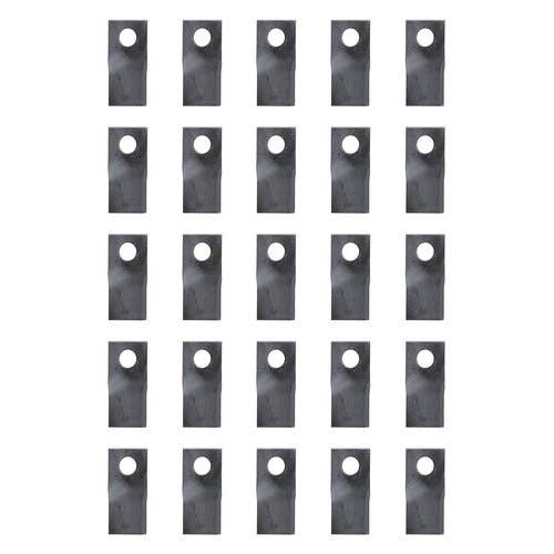 Disc Mower Blade - Left Hand 25 Pack fits New Holland H7230 H7330 H7450 H7460 H7550 1409 1441 1411 1412 1431 1432 86621873 fits Case IH 86621873 Disc Mower Blade - Left Hand 25 Pack fits New Holland H7230 H7330 H7450 H7460 H7550 1409 1441 1411 1412 1431 1432 86621873 fits Case IH 86621873