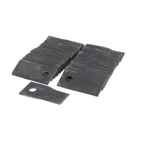 189307 | Disc Mower Blade - Left Hand | 25 Pack | John Deere 240 260 260 1320 1326 | Kuhn GMD44 GMD55 GMD66 GMD77 | New Holland 442 452 462 |  | CC20500 | 561.512.10 | 766726 | PMLBL0009 | PMLBL0091