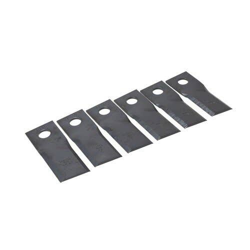 Disc Mower Knives Type 5 Top Bevel 11° Twist Counterclockwise Rotation 6 Pack fits John Deere 1320 270 CC21780 fits New Holland 462 784220 Disc Mower Knives Type 5 Top Bevel 11° Twist Counterclockwise Rotation 6 Pack fits John Deere 1320 270 CC21780 fits New Holland 462 784220