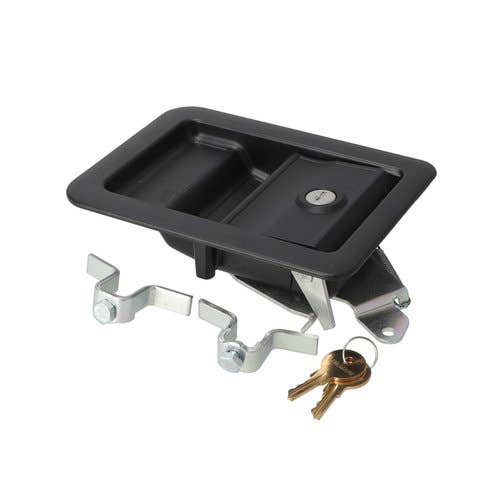 Door Handle Left Hand - Black fits International Hydro 100 Hydro 186 786 886 986 1086 1486 1586 3088 3288 3388 3588 3688 3788 5088 5288 5488 111465C1