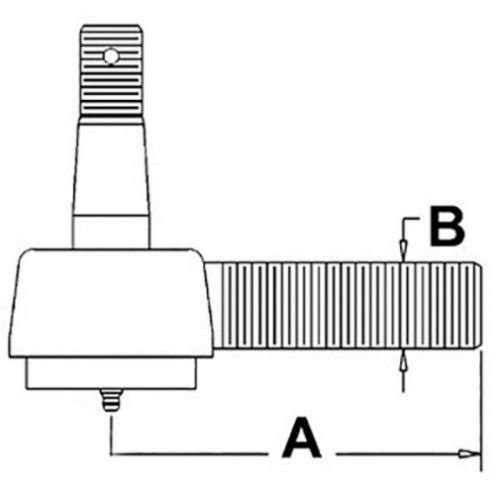 105034 | Drag Link End - Front | Tie Rod | Ball Joint | Massey Ferguson TEA20 |  | 825695M91 | VPJ3004