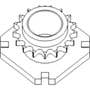 164191 | Drive Sprocket | Cornhead | John Deere 493 494 592 693 693 694 893 894 1092 1243 1290 1291 1293 | | AH143227 164191 | Drive Sprocket | Cornhead | John Deere 493 494 592 693 693 694 893 894 1092 1243 1290 1291 1293 | | AH143227