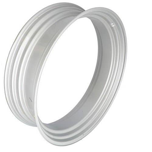 103728 | Drop Rear Rim - 11" x 38" | 3-7/8" Center Drop Width | Silver Mist |