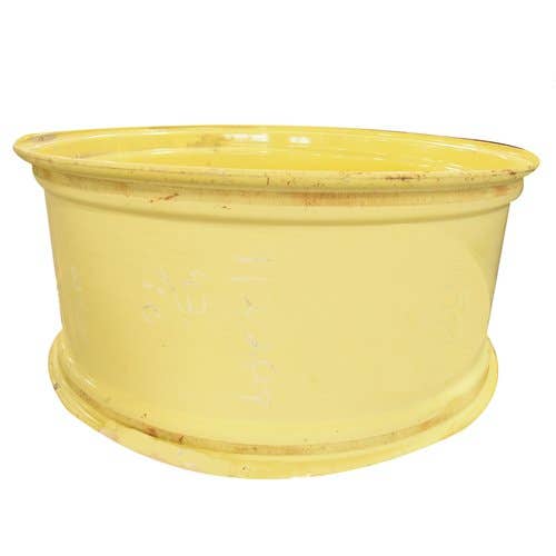 112289 | Dual Rear Wheel - 18" x 42" | 10 Bolt | 3" Backside | Yellow |